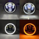 Світлодіодні фари для ваз 2103 2106 bmw E30 E34 5.75 дюймів кругла LED Headlight комплект 2 шт (L2106-5.75D)