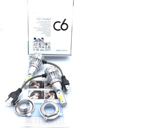Комплект автомобільних LED ламп C6 H4 Світлодіодні лампи (5538)
