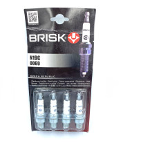 Свічки запалювання Brisk Super Газ 52 53 66 Зил 130 131 15 (N19C)