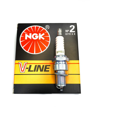 Свічки запалювання NGK V-Line 02 BMW Nissan Opel Mazda Volvo Renault Mitsubischi Honda Ford для ваз (NGK V-02)