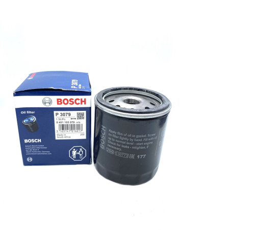 Фільтр масляний Bosch Daewoo Lanos Opel Ascona Astra Corsa Combo Kadetta Vectra Omega (0 451 103 079)